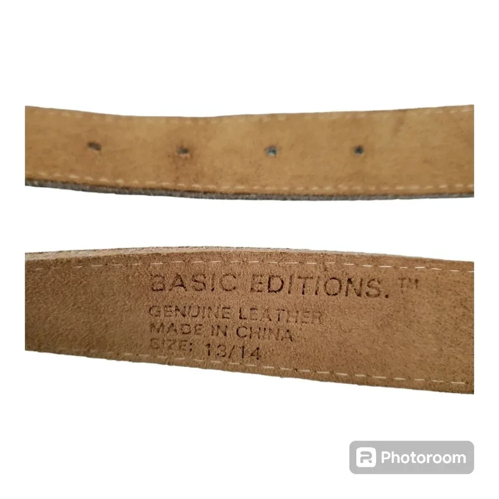 Basic editions leather‎ belt